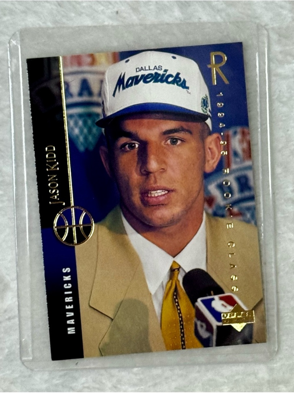 Dallas Mavericks Jason Kidd Rookie Card - Basketball trading card